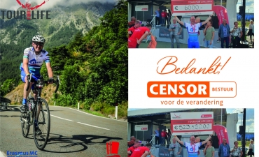 Censor bestuur trotse shirtsponsor